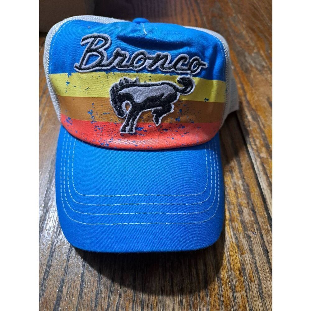 New Ford Bronco Adjustable Baseball Truckers Cap Hat NWT